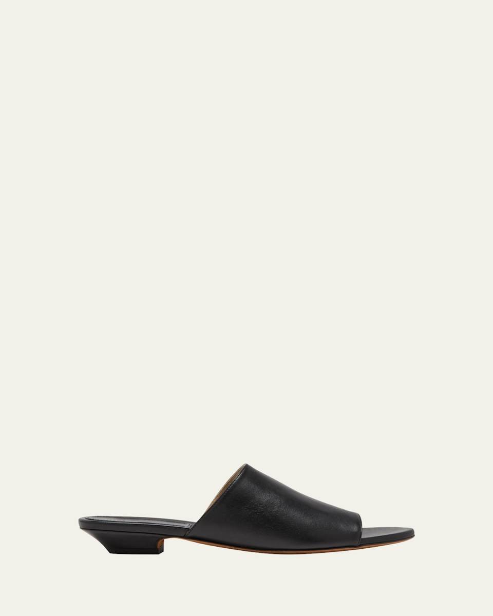 Marion Leather Slide Sandals